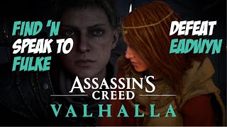 Assassins Creed Valhalla Find and speak to Fulke Penelusuran [upl. by Aennyl]