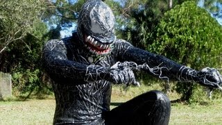 NEW AMAZING SPIDERMAN VENOM COSTUME [upl. by Nodgnal243]