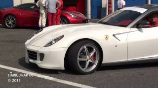 Ferrari 599 GTB HGTE  w Tubi Exhaust Starting Up [upl. by Jamel]