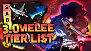 Dead Cells v30  All Melee Weapons Tier List 2022 [upl. by Irroc]