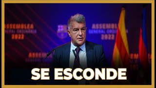 LAPORTA SE ESCONDE TRAS UNAS CUENTAS DESASTROSAS PARA EL BARÇA [upl. by Won953]