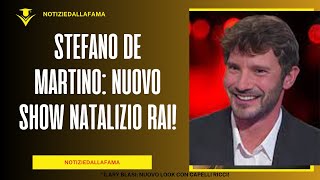 Stefano De Martino Nuovo Show Natalizio Rai [upl. by Yerga449]