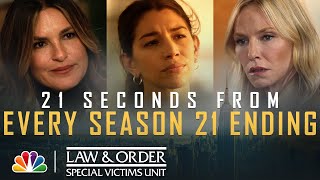 See How Every Season 21 Episode Ended  Law amp Order SVU [upl. by Elleinnad720]