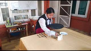 Professional Waitress Video for Europe Romania  Hospitality worker supplier from Nepal  europe [upl. by Nellir]