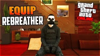 How To Equip Rebreather 136 Rebreather and Helmet  GTA 5 Online Glitches [upl. by Yvonne714]