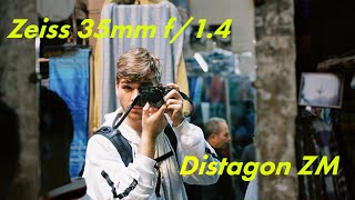 Zeiss Distagon 35mm F14 Review  The Contrast King [upl. by Hopkins417]