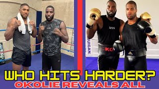 quotI sparred Anthony Joshuabut DDD hits harderquot Lawrence okolie [upl. by Thaine567]