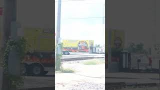 Neighborly ford f1 50 pulling firehouse trailer truck spotting [upl. by Tannenwald]