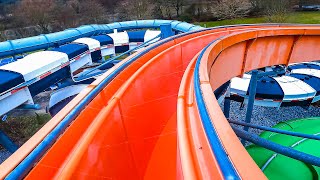 SURFING IN THE WATERSLIDE at AquaMagis Waterpark [upl. by Sherlock]