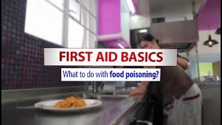 Basic first aid treatment for food poisoning [upl. by Dehlia]