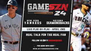 GameSZN Live New York Yankees  Arizona Diamondbacks  Cortes vs Gallen [upl. by Seth]