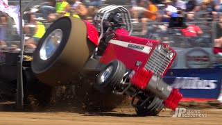 Tractor amp Truck Pulling Mishaps  2023  Wild Rides amp Fires [upl. by Berlinda]