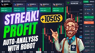 QUOTEX AIANALYSIS ROBOT 2024  OTC TRADING 1050 NO LOSS STREAK  BEST SIGNAL BOT WITH NEWS GUIDE [upl. by Freytag]