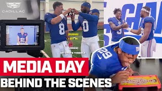 Behind the Scenes Giants 2024 Media Day  New York Giants [upl. by Townie346]