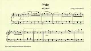 Beethoven Waltz in E flat major WoO 84 [upl. by Ticknor]