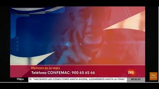 RTVE CANAL 24 HORAS REPORTAJE SOBRE MALTRATO A LAS PERSONAS MAYORES [upl. by Middleton]