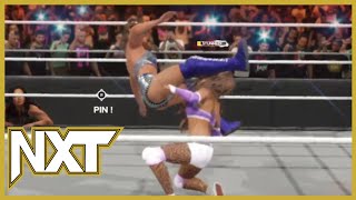 WWE 2K24NXT FALLON HENLEY VS CARLEE BRIGHT [upl. by Zephaniah]