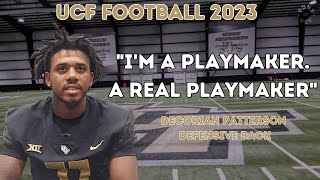 2023 UCF Football Preview  DB Decorian Patterson [upl. by Chang373]