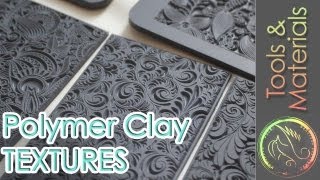 POLYMER CLAY TEXTURES [upl. by Letsyrk]