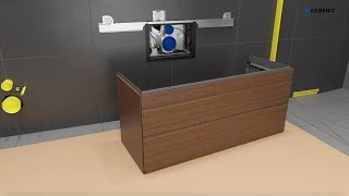 Geberit ONE Washplace  Installation [upl. by Palecek]