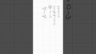 Matematica Short 28 Equazioni di primo grado  parte 2 maths equazione equazioni [upl. by Tesil847]