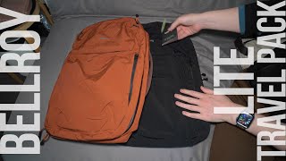 Bellroy Lite Travel Pack 30L vs 38L  Hands on [upl. by Ocana77]