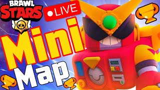 Live🔴Mini Games Playing Brawl Stars Full Custom [upl. by Thatch476]