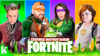 Ninja Turtles Cowabunga Quests Family Squads in Fortnite [upl. by Cristal90]