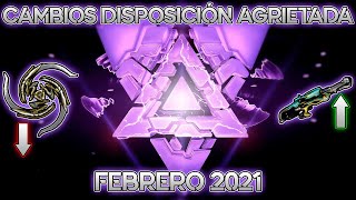 😜 Warframe  CAMBIOS a la DISPOSICION AGRIETADA Febrero 2021 [upl. by Jone]