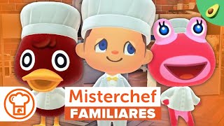 MISTERCHEF AGUACATE LOS FAMILIARES TERCER PROGRAMA 👨‍🍳 ANIMAL CROSSING NEW HORIZONS Parodia [upl. by Gwennie]