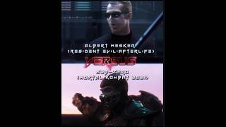 ALBERT WESKER VS SUBZERO residentevil residentevil3 wesker subzero mk shorts ytshots [upl. by Maclaine]