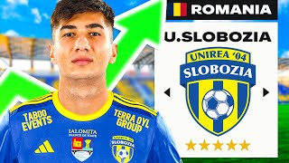 AM RECONSTRUIT UNIREA SLOBOZIA IN FC 25 [upl. by Ahsima]