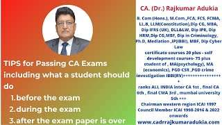 Tips to pass CA exams best ways to pass CA exams [upl. by Ronny]