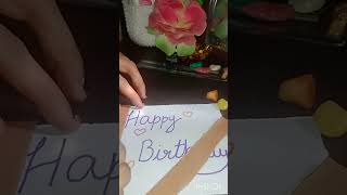 Birthday card🤍 [upl. by Noynek]