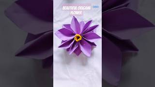 So Easy Diy Wall Decor Flower Idea For Navratri art artandcraft diy shorts origami [upl. by Aaronson386]