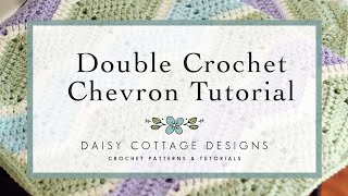 Double Crochet Chevron Tutorial [upl. by Shelton999]