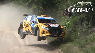 WRC Rally Estonia 2023  FLAT OUT amp BIG JUMPS [upl. by Elayor625]