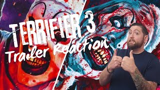 Terrifier 3 Trailer Reaction [upl. by Chaiken]