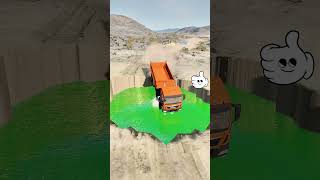 dumptruck truck pothole simulation shorts [upl. by Niram461]