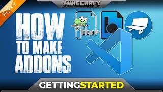 Getting Started  How to make Addons 1  Minecraft Bedrock Edition [upl. by Johnny388]