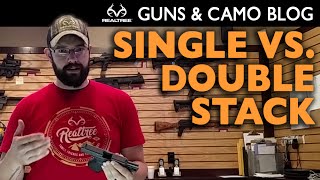 Single Stack vs Double Stack Handguns [upl. by Larcher395]