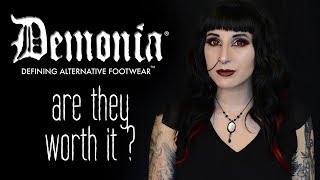 Is it worth it Demonia boots [upl. by Elleirad]