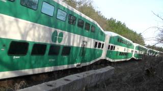 GO Train 237 Northbound Evening Run [upl. by Hutchison]