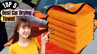 Best Car Drying Towel of 2024  Dry Your Car in Seconds [upl. by Merri]