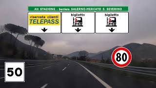 I  Autostrada A30  Tratto FiscianoNoceraPagani [upl. by Mays420]