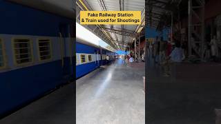 Fake Train Set used in Bollywood Film Shootings 😍 shorts [upl. by Miki586]