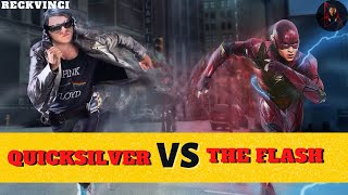 Quicksilver Vs The Flash Who Is Faster [upl. by Nuajed]