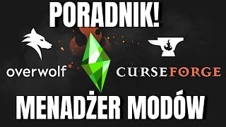 PORADNIK jak pobrać MENADŻER MODÓW CurseForge do The Sims 4 [upl. by Silverts]