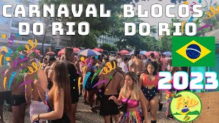 CARNAVAL DE RUA RIO DE JANEIRO  BLOCO Simpatia É Quase Amor [upl. by Nagiam]