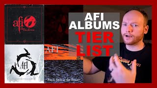 AFI Albums Ranked  2024  Tier List [upl. by Eirrotal]